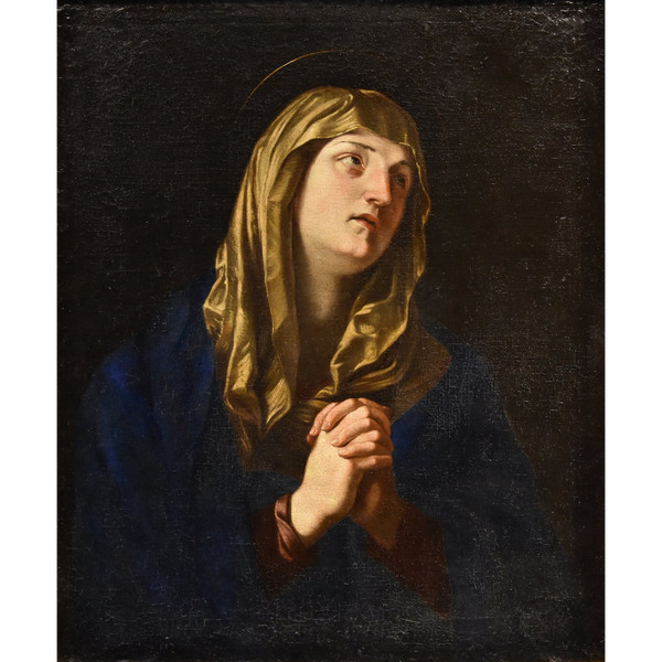 Guido Reni (Bologna, 1575 - 1642) Werkstatt Von, Die betende Jungfrau (oder Mater Dolorosa)