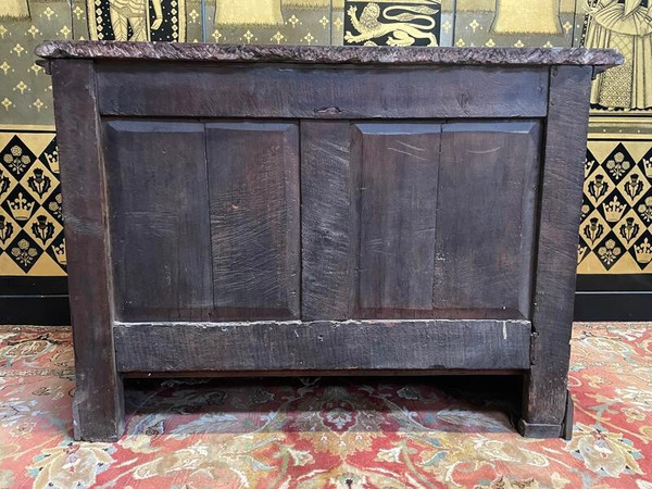 Jagd-Sideboard aus Louis XIV-Eiche