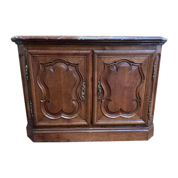 Jagd-Sideboard aus Louis XIV-Eiche