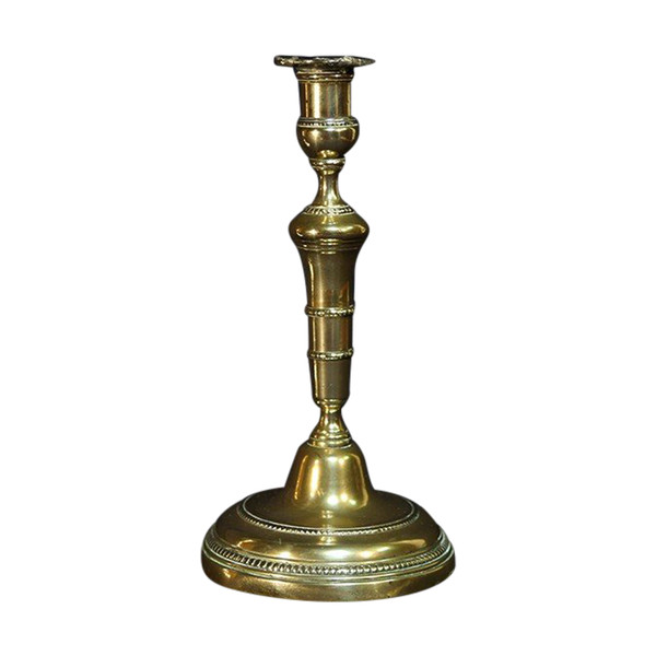 Louis XVI Bronze Candlestick  18th century 