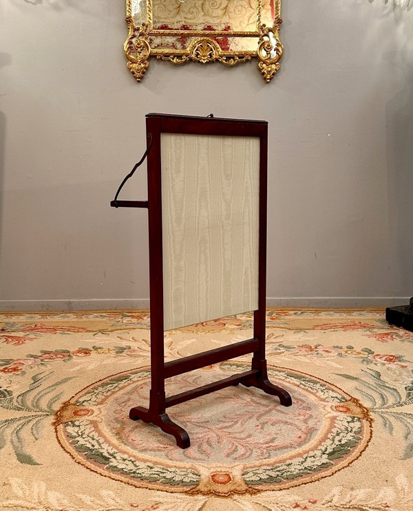 Kaminschirm aus Mahagoni, Louis XVI, um 1780