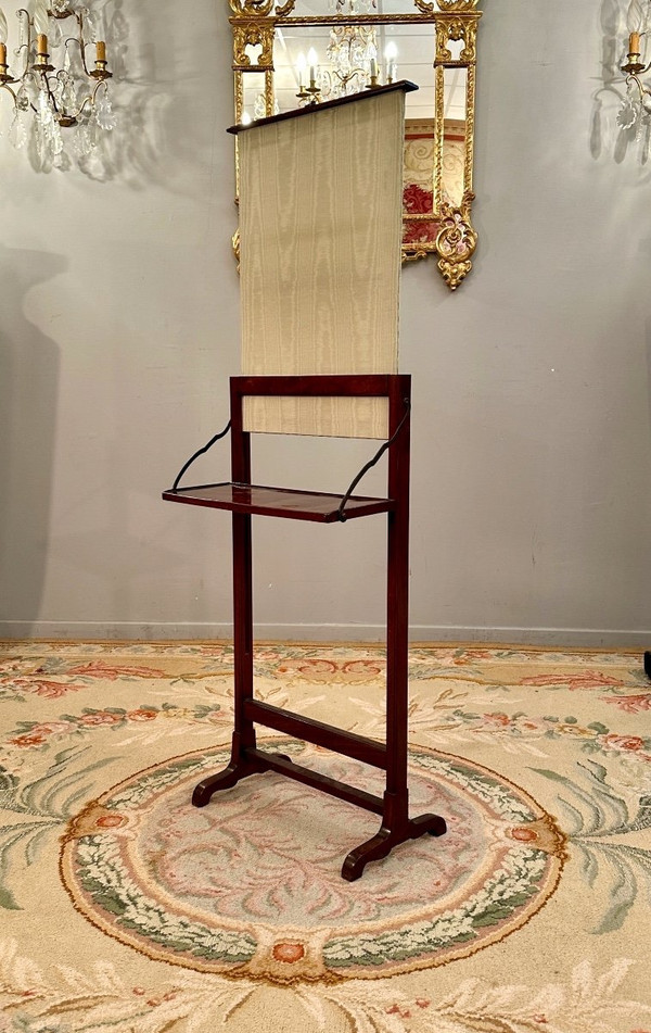 Kaminschirm aus Mahagoni, Louis XVI, um 1780