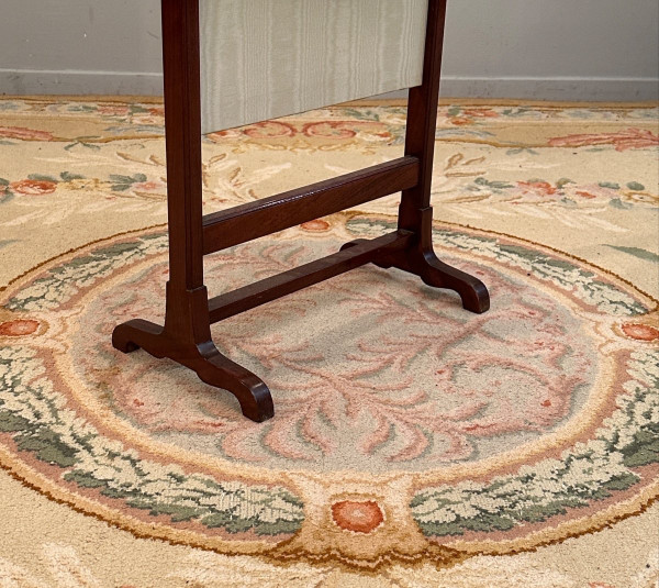 Kaminschirm aus Mahagoni, Louis XVI, um 1780