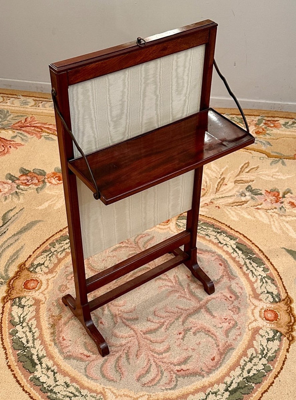 Kaminschirm aus Mahagoni, Louis XVI, um 1780