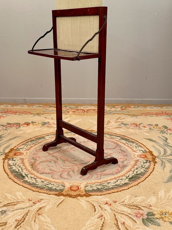 Kaminschirm aus Mahagoni, Louis XVI, um 1780