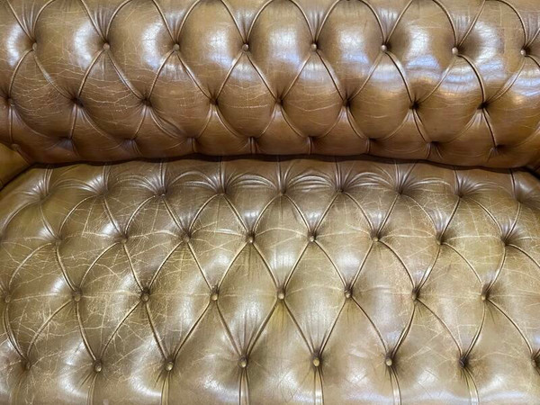 Chesterfield Leather Sofa
