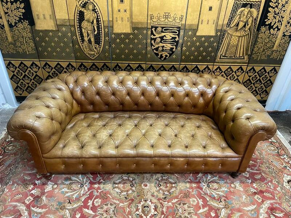 Chesterfield Leather Sofa
