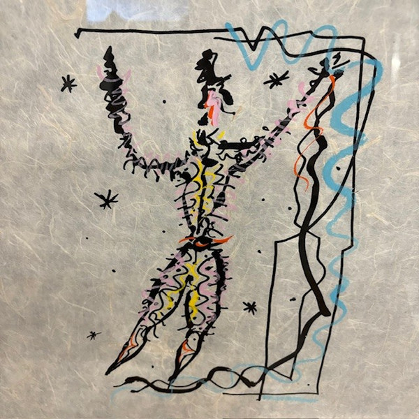 Painting, unique work by Rafael Alberti (1902 - 1999 ) . Contemporary art on paper by Riso