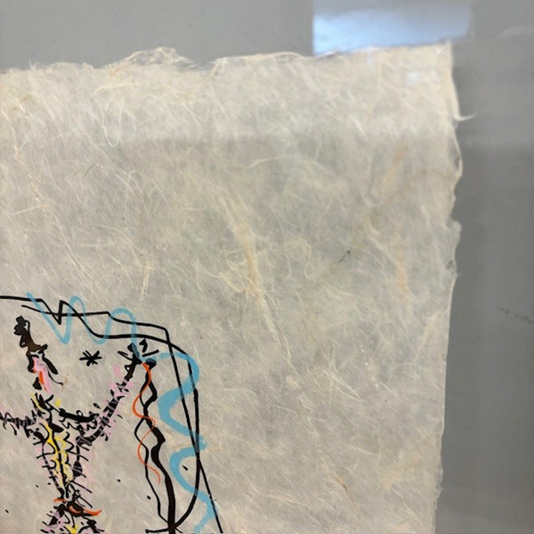 Painting, unique work by Rafael Alberti (1902 - 1999 ) . Contemporary art on paper by Riso