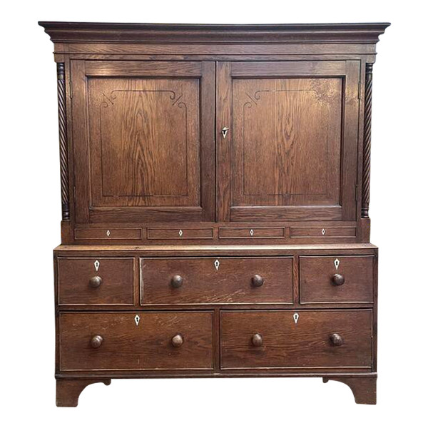 Cassettiera - Buffet di mobili artigianali inglesi in rovere