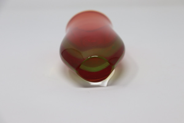 Small Art Glass Vase attributed to Flavio Poli for Seguso, 1960s
