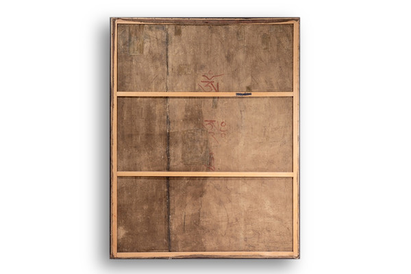Tibetan Thangka representing a Buddha. Late 19th century. LS53681809I