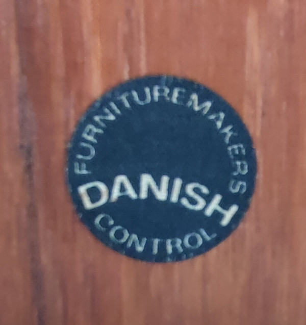Design Table+6 Chaises Design scandinave par Vestervig Eriksen  Pour Tromborg  Danemark