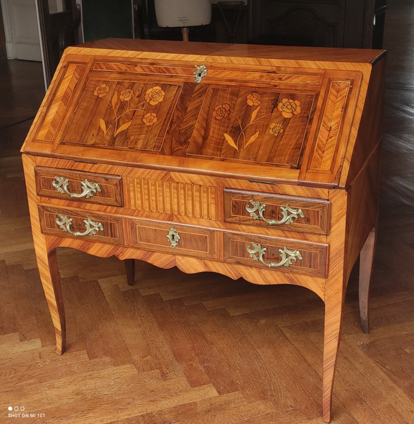Magnificent Louis XV/18th century sloping desk