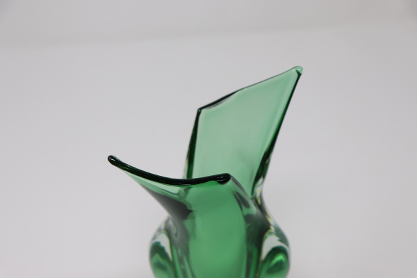 Sommerso-Vase aus Muranoglas, 1960er