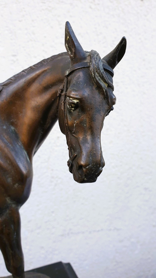 Emile Loiseau, Horse Clock, 19th century