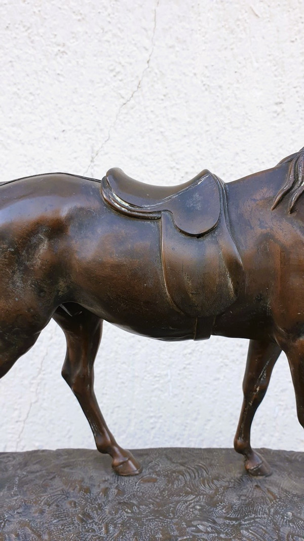 Emile Loiseau, Horse Clock, 19th century