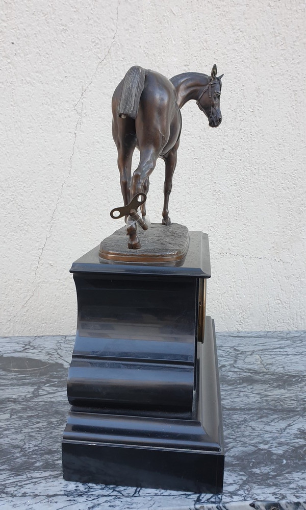 Emile Loiseau, Horse Clock, 19th century