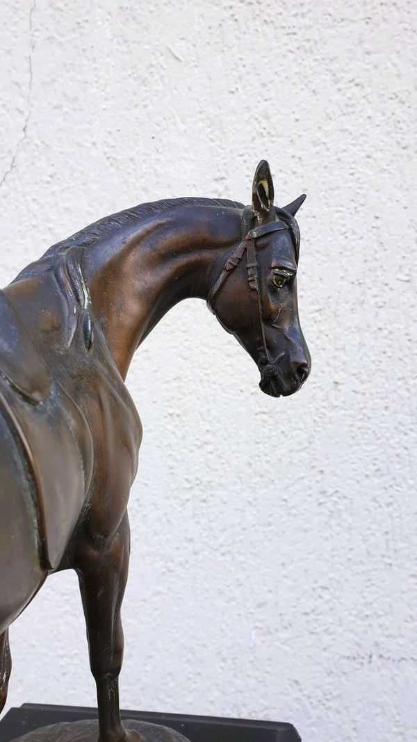 Emile Loiseau, Horse Clock, 19th century