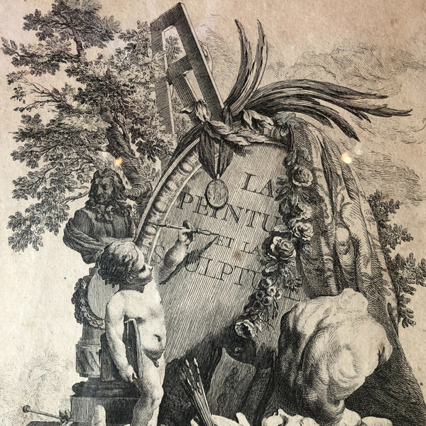 Allégorie de la peinture et de la sculpture