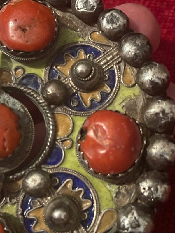 FIBEL, Anhänger, BENI YENNI, GRANDE KABYLIE, ALGERIEN. Ethnischer Schmuck . Berber Schmuck.