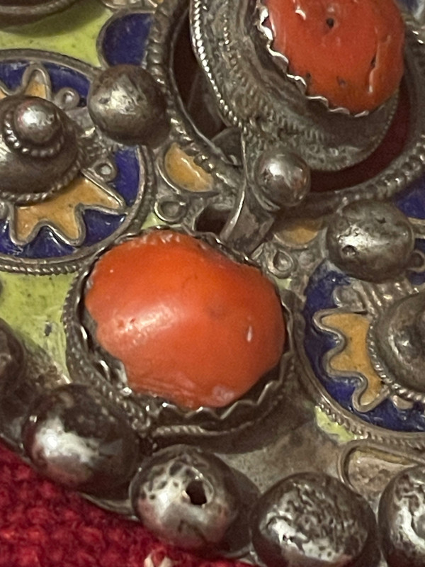 FIBEL, Anhänger, BENI YENNI, GRANDE KABYLIE, ALGERIEN. Ethnischer Schmuck . Berber Schmuck.