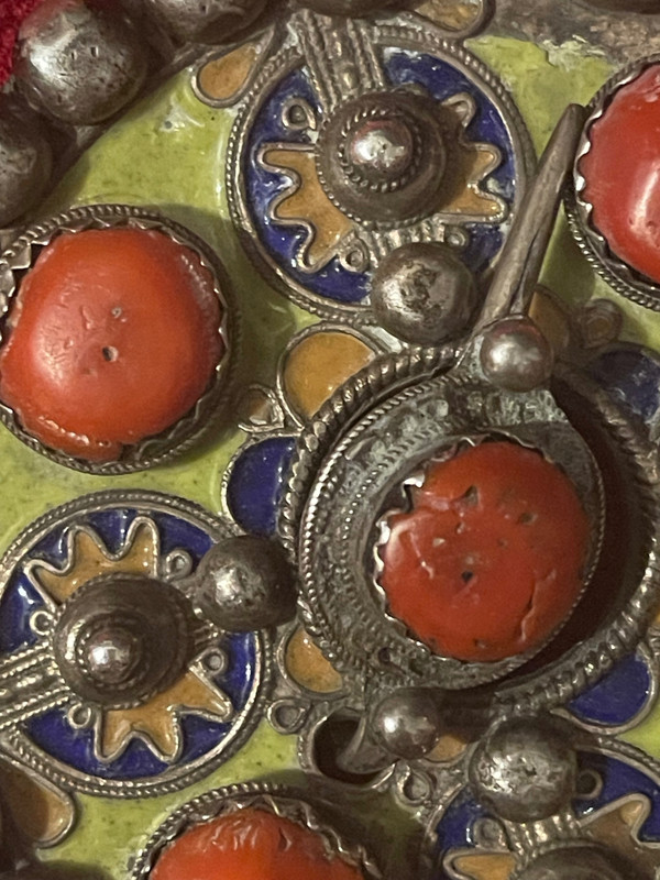 FIBEL, Anhänger, BENI YENNI, GRANDE KABYLIE, ALGERIEN. Ethnischer Schmuck . Berber Schmuck.