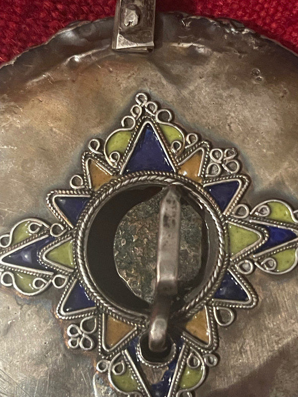 FIBEL, Anhänger, BENI YENNI, GRANDE KABYLIE, ALGERIEN. Ethnischer Schmuck . Berber Schmuck.
