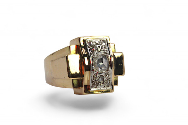 Anello con diamanti 1950