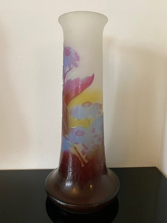 Art Nouveau Gallé vase