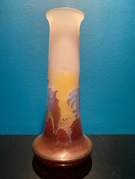 Art Nouveau Gallé vase