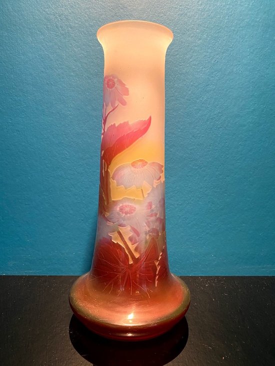 Art Nouveau Gallé vase