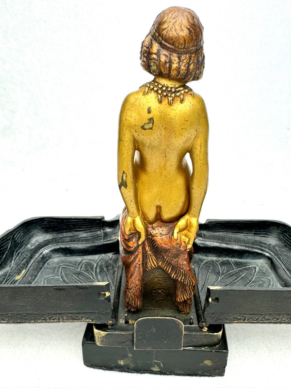 Bergman - Bronze Erotique De Vienne Déité Égyptienne