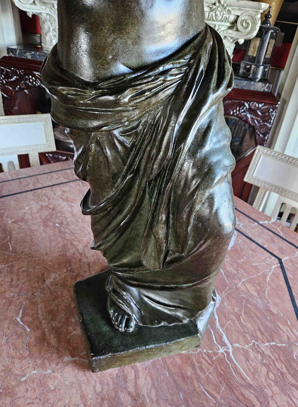 Venere Di Milo Con Patina Bronzo Ht 87 Cm