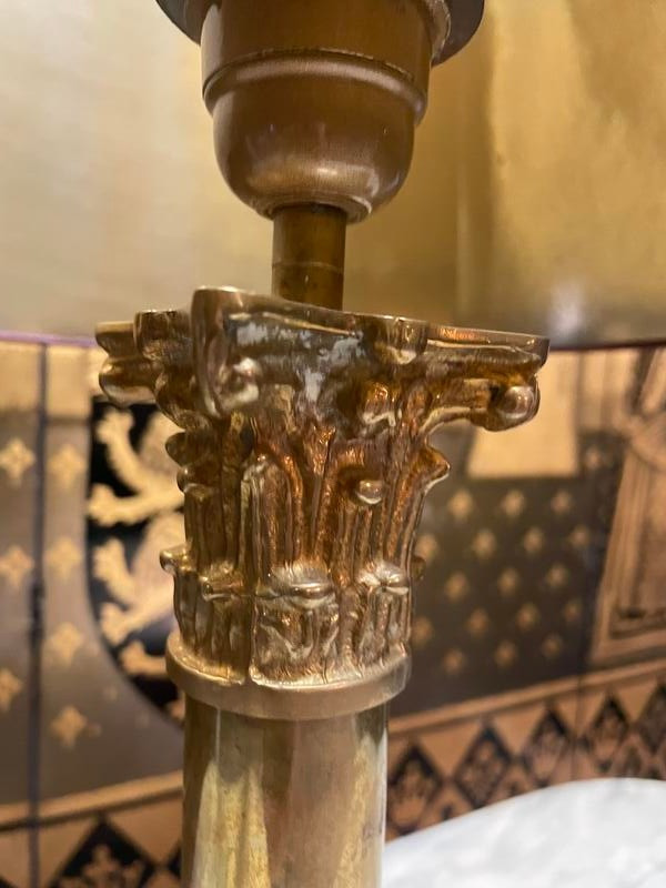 Lampe en Bronze style Empire 