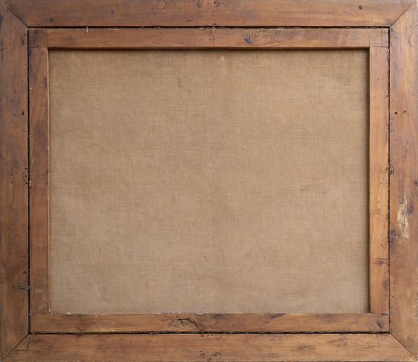 Tableau Ancienne Huile Sur Toile, d'époque XVIIIème Siècle.Naples