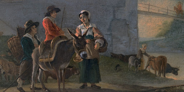 Famille Paysans Jan Asselyn (1610/1652) (entourage)