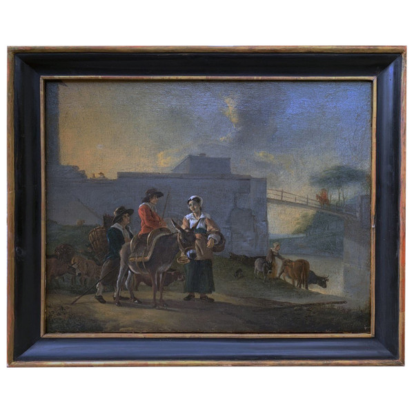 Famille Paysans Jan Asselyn (1610/1652) (entourage)