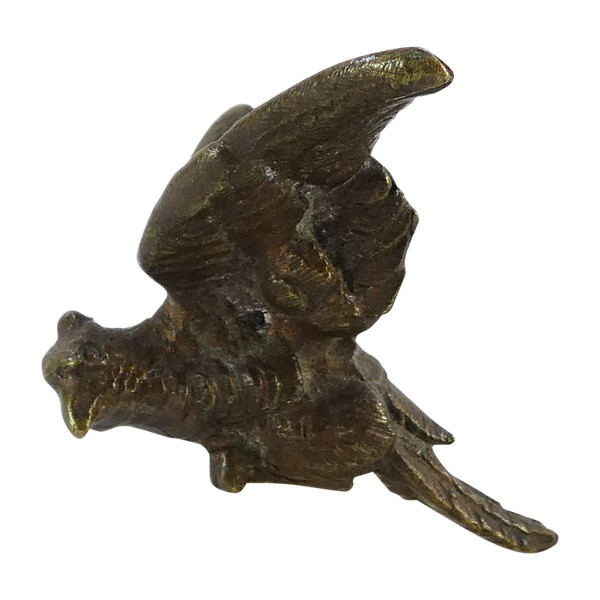 PAPPAGALLINO piccolo in bronzo