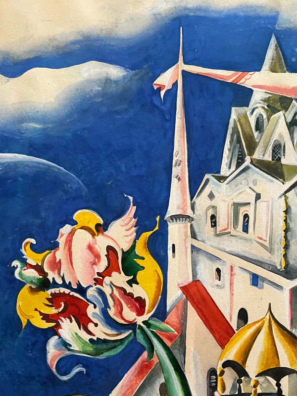 Serge TCHEKHONINE (1878-1936), „Verzaubertes Schloss“