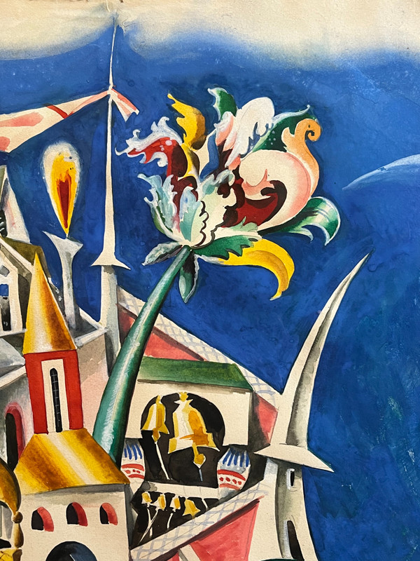 Serge TCHEKHONINE (1878-1936), „Verzaubertes Schloss“