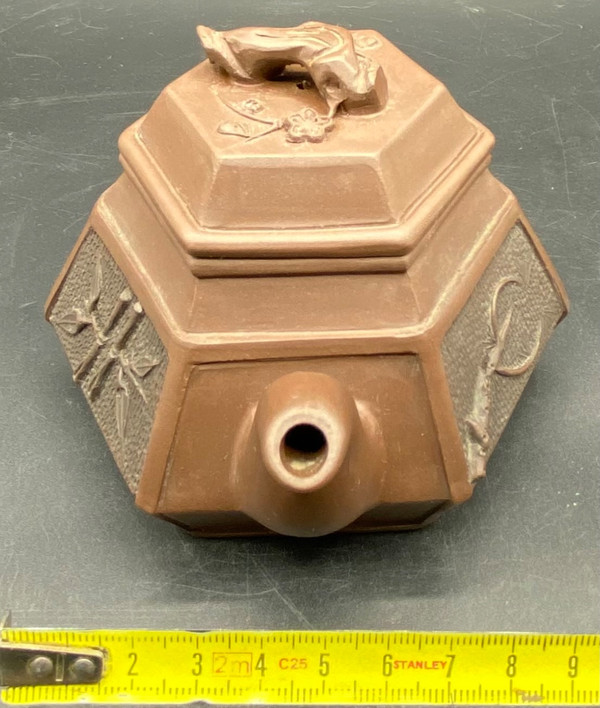 TERRACOTTA TEAPOT