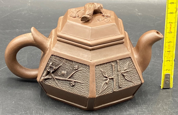 TERRACOTTA TEAPOT