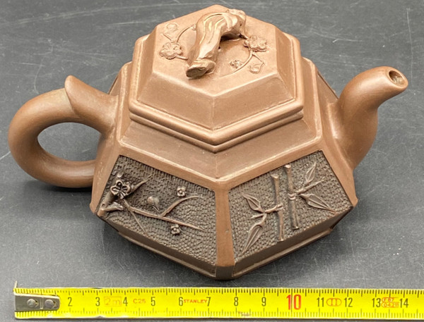 TERRACOTTA TEAPOT