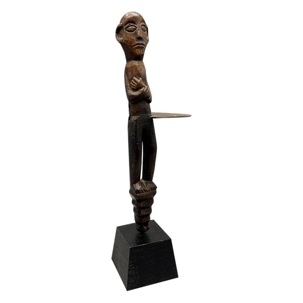 STATUETTE PROTECTRICE - Hampatong  Culture Dayak, île de Bornéo - Vers 1900