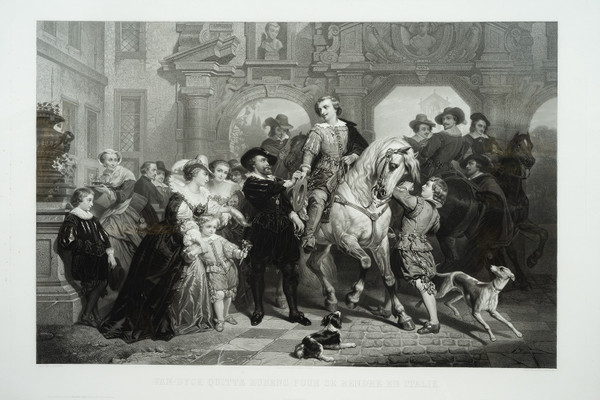Old engraving from France, 19th century.