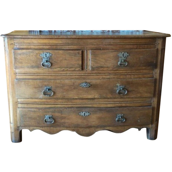 Ancienne commode époque Louis XIV 18 ème siècle 