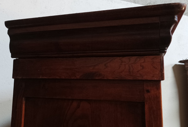 Bonnetière 1-türiger Kleiderschrank Louis Philippe in Eiche