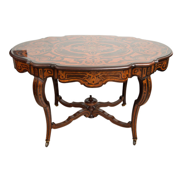Table ancienne Française Napoléon III, époque 19ème Siècle.