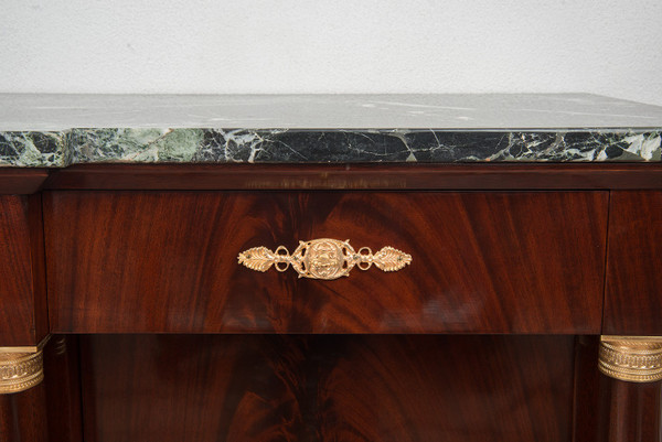 Credenza Antica in Stile Impero Francese, Epoca Primi del XX Secolo.